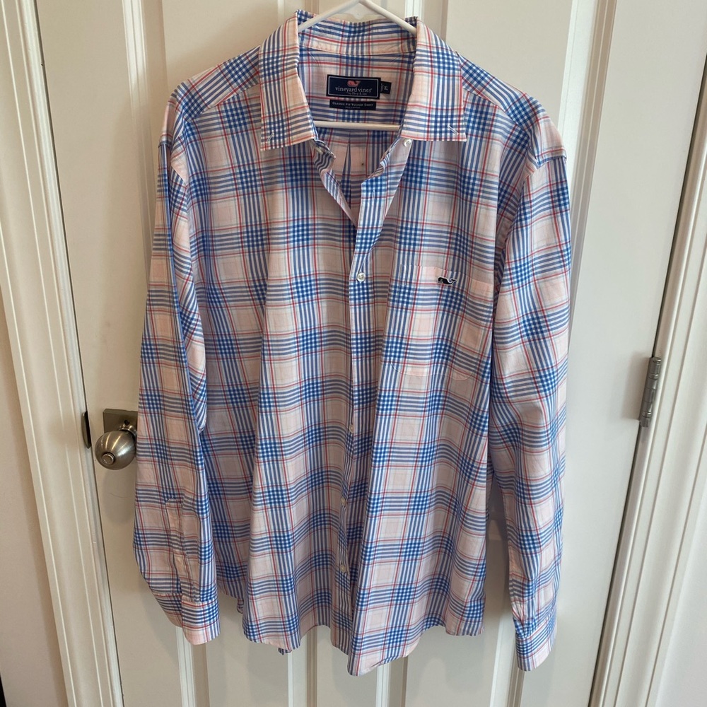 Vineyard Vines plaid shirt XL